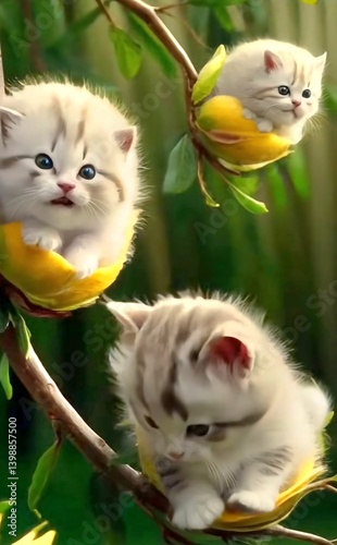 two little kittens