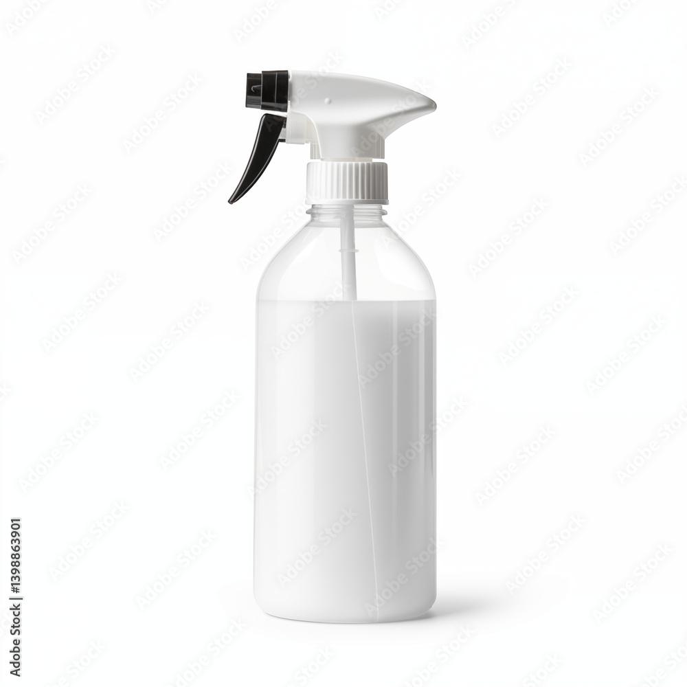 white plastic bottle A blank plastic spray bottle with a trigger spray nozzle isolated on transparent background, png white plastic bottle A blank plastic spray bottle with a trigger spray nozzle isolated on transparent background, png