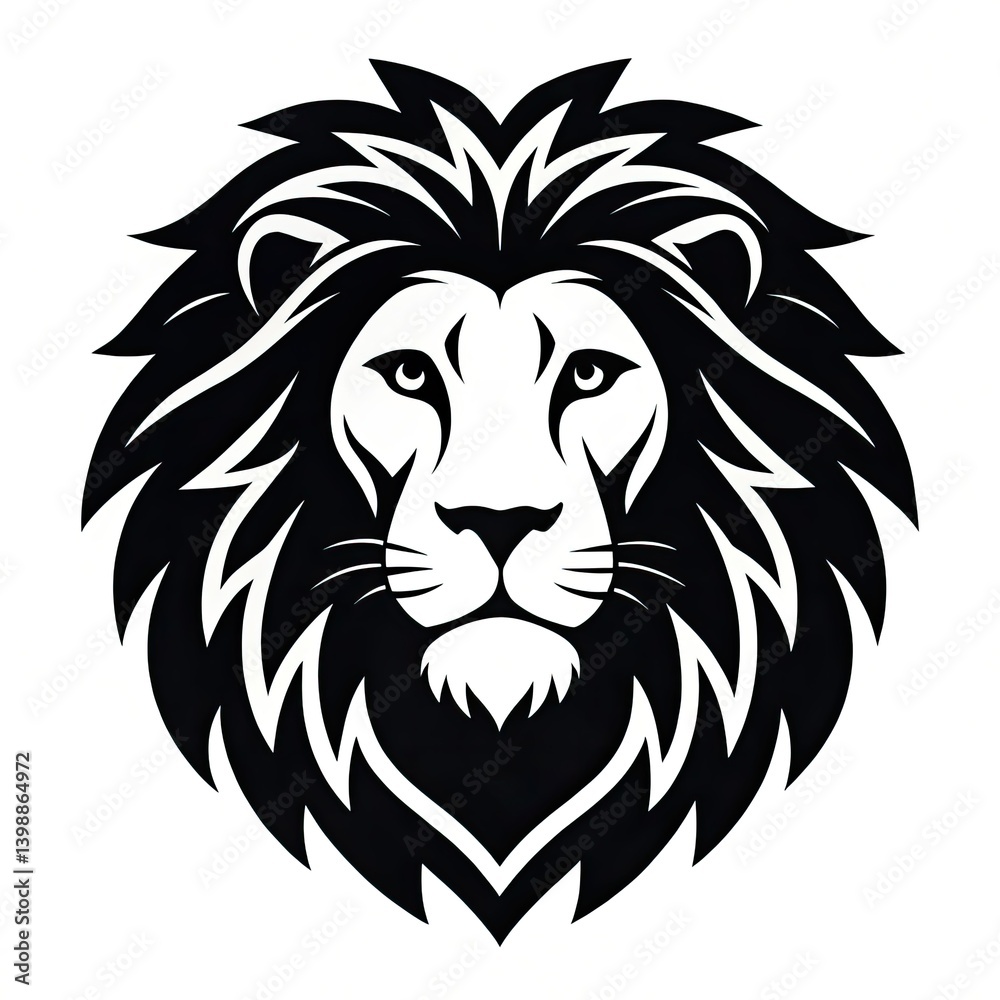 Obraz premium lion vector illustration