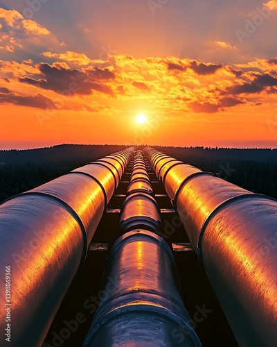 Obraz na płótnie Triple Pipeline at Sunset w salonie