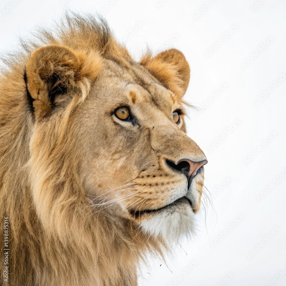 portrait of a lion portrait of a lion