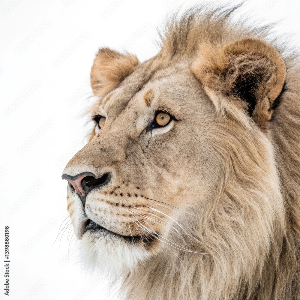 portrait of a lion portrait of a lion
