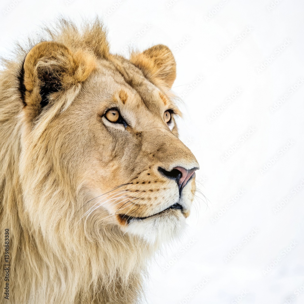 portrait of a lion portrait of a lion