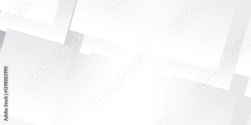 Abstract White Background with Geometric Diamond and Triangle Shapes, Adding a Crisp, Contemporary Feel to the Space While Retaining an Air of Luxury and Refinement.