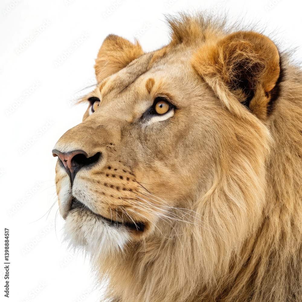 Obraz premium portrait of a male lion