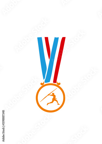 champion medaille lancer javelot