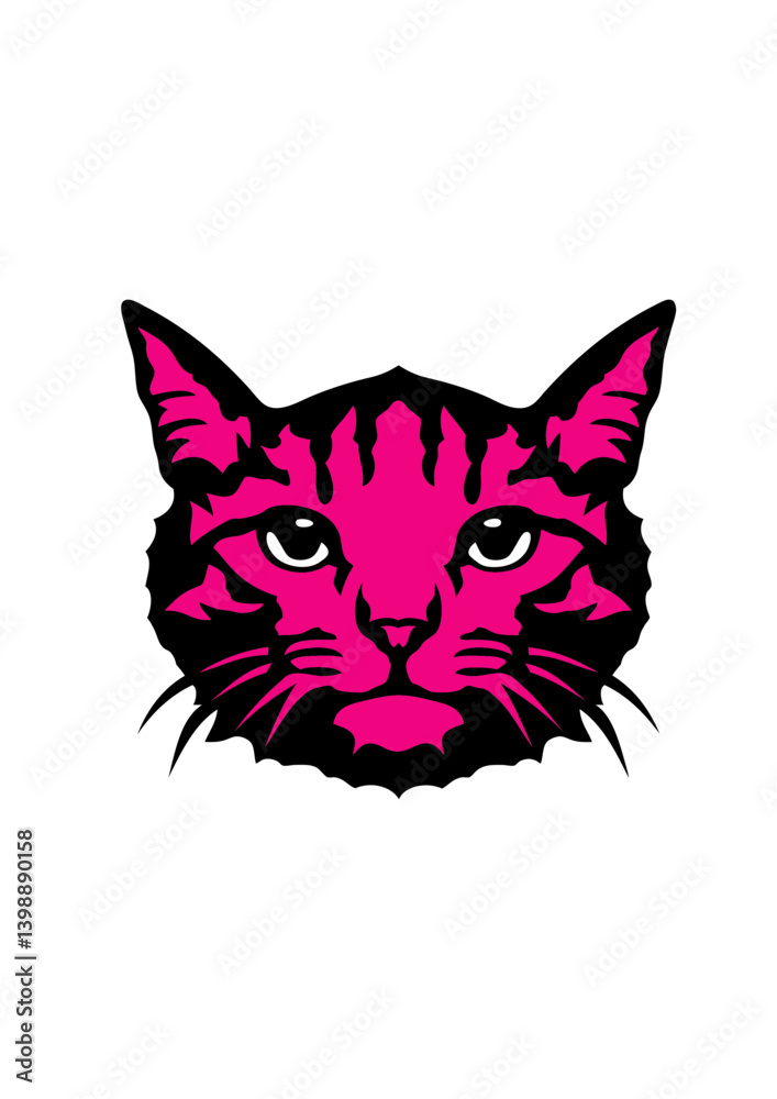 Obraz premium chat dessin