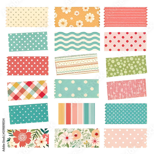 Collection Set of Ripped and Torn Paper Pieces on Transparent Background – Isolated Scrap Elements for Design, Craft, and Digital Projects