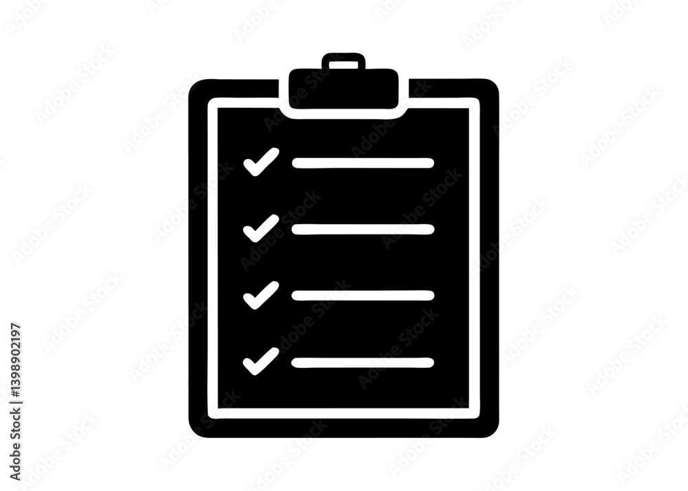 clipboard icon checklist task management black clipboard icon checklist task management black