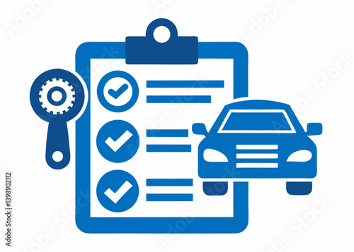 car inspection clipboard checklist automotive ma