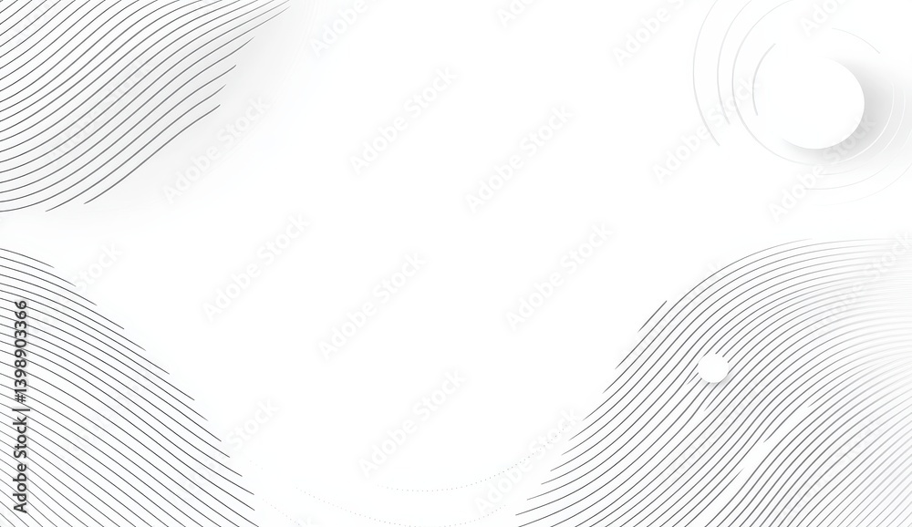 Fototapeta premium Abstract design with flowing lines