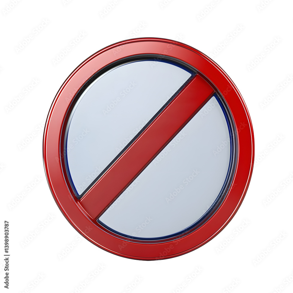 No mobile phone allowed sign. 3d rendering isolated on white background. Cartoon plastic style icon No mobile phone allowed sign. 3d rendering isolated on white background. Cartoon plastic style icon