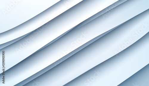 Abstract light blue layered lines