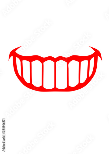 grand sourire bouche