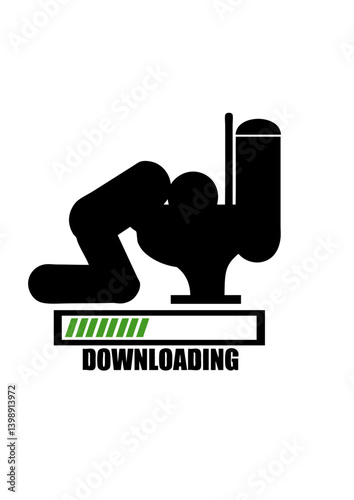 vomit vomir vomissement toilette downloading barre chargement humour wc alcool