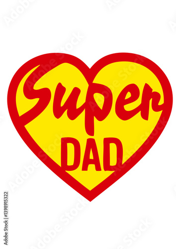 coeur super dad