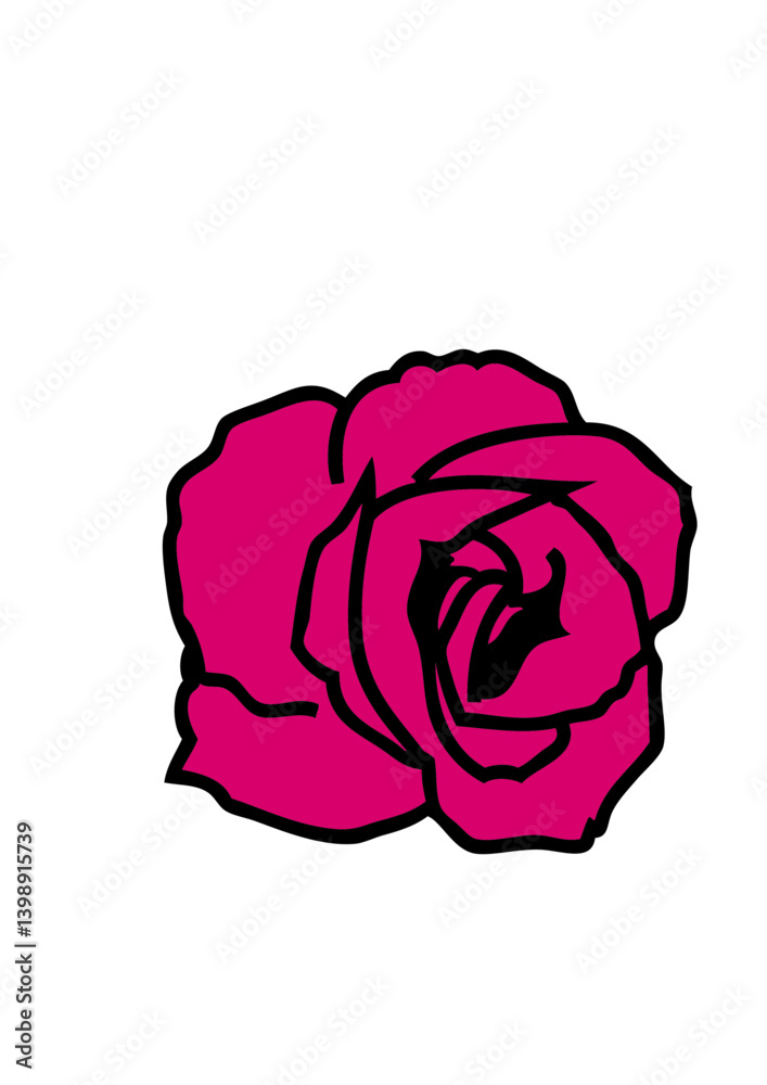rose fleur tattoo tatouage dessin