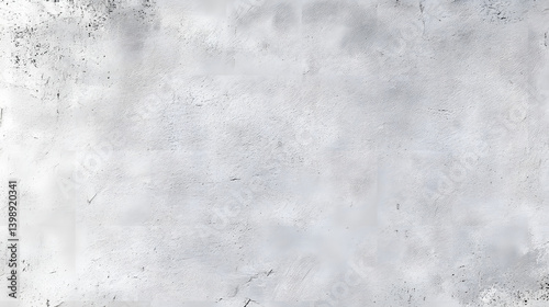 Light Grey Concrete Texture Background. Premium White Banner with copy-space.