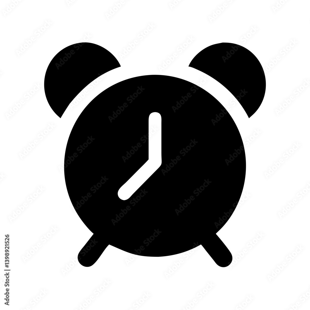 Ícone de relógio, vetor PNG em fundo transparente ou branco