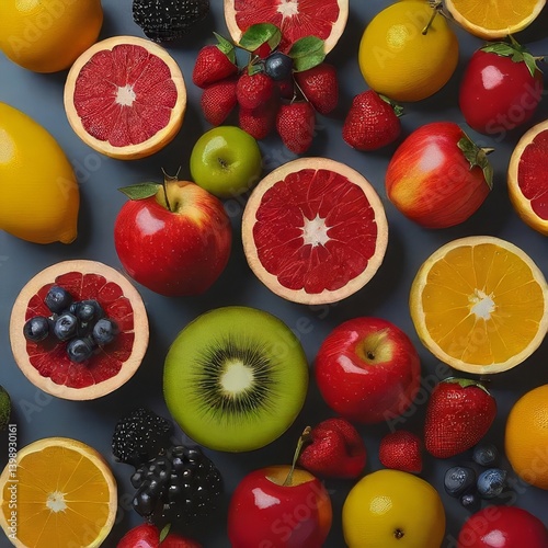 Wallpaper Mural fruits and vegetables Torontodigital.ca