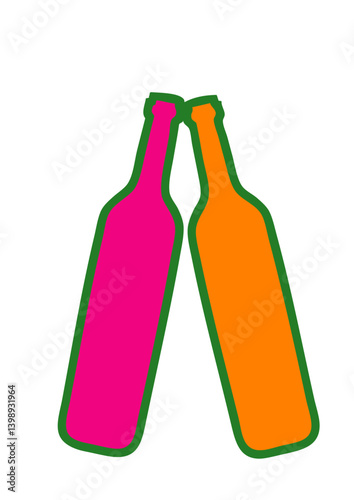 bouteille dessin