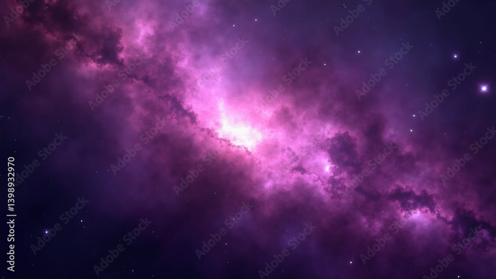 Fototapeta premium abstract violet space background