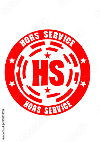 Fotografi logo hors service hs