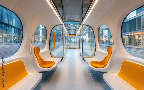 Modern Urban Transportation Interior Design: A Glimpse into the Future of Public Transit life of pilots photo series
