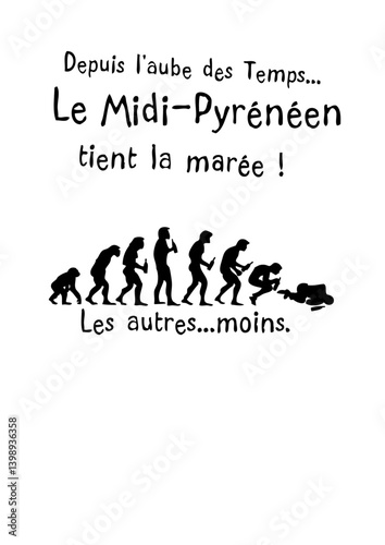 midi pyreneen tient maree aube temps humour alcool
