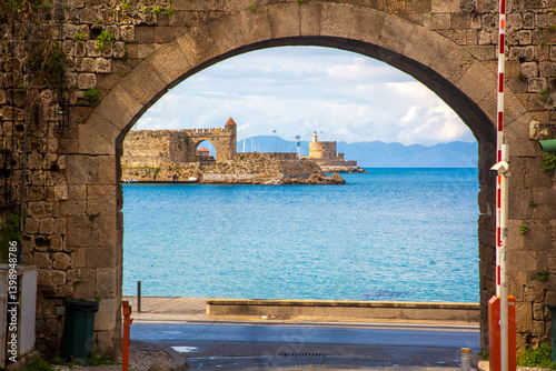 Old Town of Rhodes Island i...