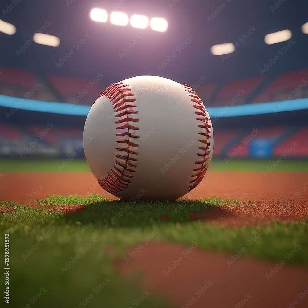baseball on the field baseball on the field