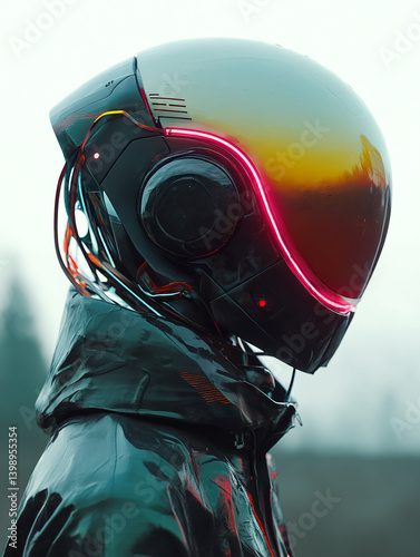 soldat futuriste - IA Generative