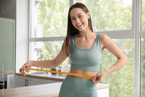 Beautiful young happy woman...