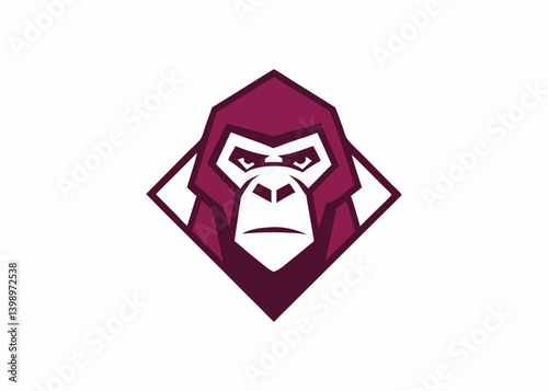 Gorilla Logo: A stylized gorilla head, conveying strength and intelligence, rendered in a bold, geometric design, set against a clean backdrop, showcasing a strong and modern visual identity.