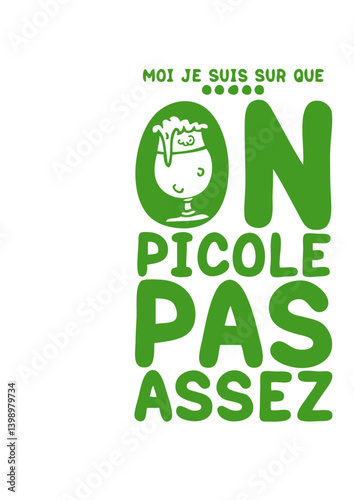 on picole pas assez biere boisson verre humour alcool