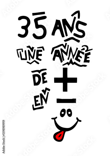 35 ans annee plus moins anniversaire
