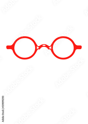 lunette ronde dessin