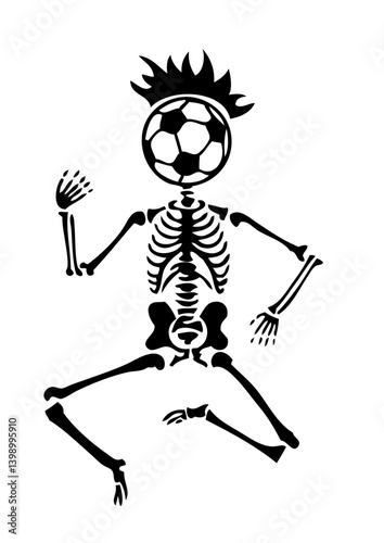 football squelette