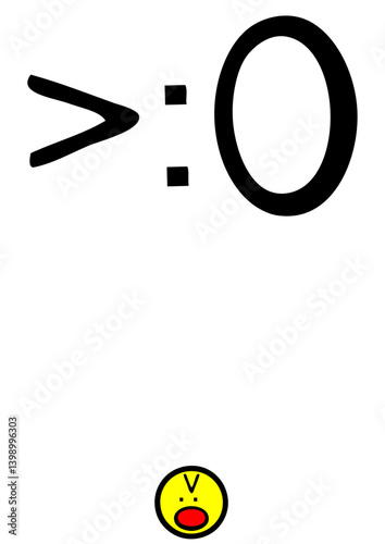 smiley colere caractere alpha very numerique symbole