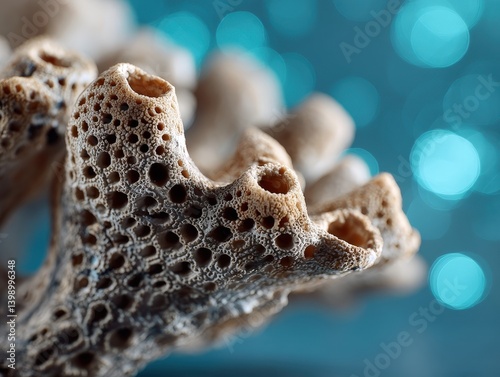 Natural coral structure wit...