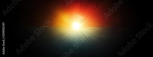 Obraz na płótnie Light Flare Sparkle Burst Shine Optical Effect Design Element w salonie