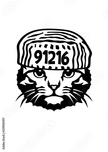 chat prisonnier humour dessin