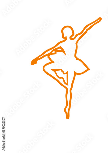 Danseuse de ballet classique