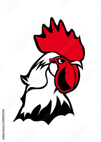 tete coq poulet bascour roi 