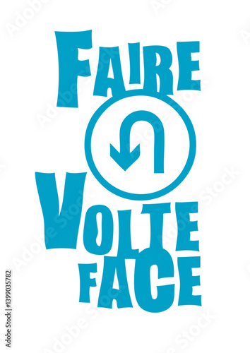volte face expression