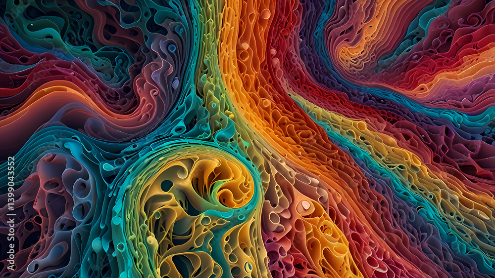 Psychedelic Cellular Growth Canvas Print
Psychedelic Cellular Growth Canvas Print