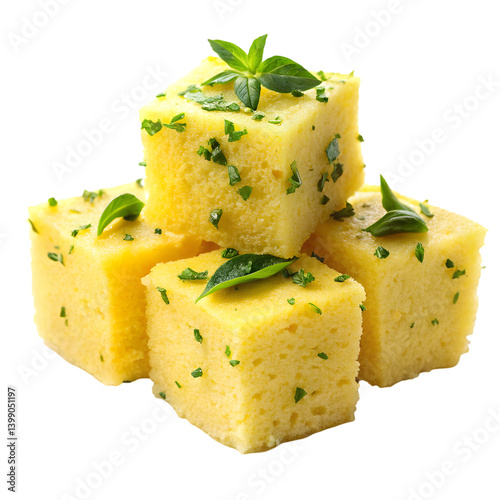 Tasty Khaman Isolated for Design