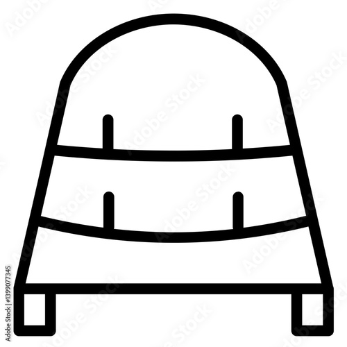 Dolby Theater Viewer Line Icon