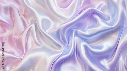 Obraz na płótnie Elegant rainbow color gradient with a glossy silk-like finish, smooth and rich hues blending perfectly w salonie