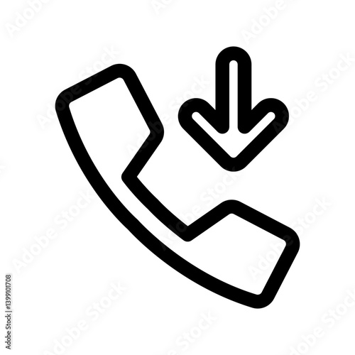 Incoming call icon